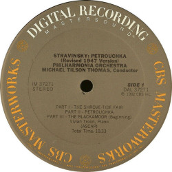 Petrouchka (Revised 1947 Version) / Scherzo À La Russe
