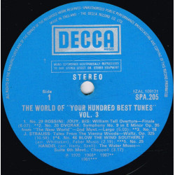 The World Of Your Hundred Best Tunes Vol. 3