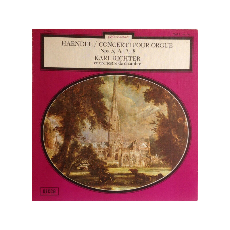 Haendel / Concerti Pour Orgue Nos. 5 6 7 8