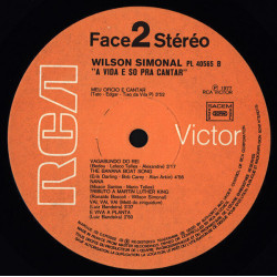 A Vida E So Pra Cantar