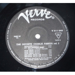 The Definite Charlie Parker Vol. 2