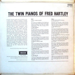 The Twin Pianos Of Fred Hartley