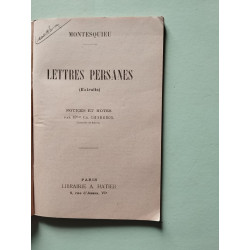 Lettres persanes