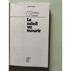 Le soleil va mourir