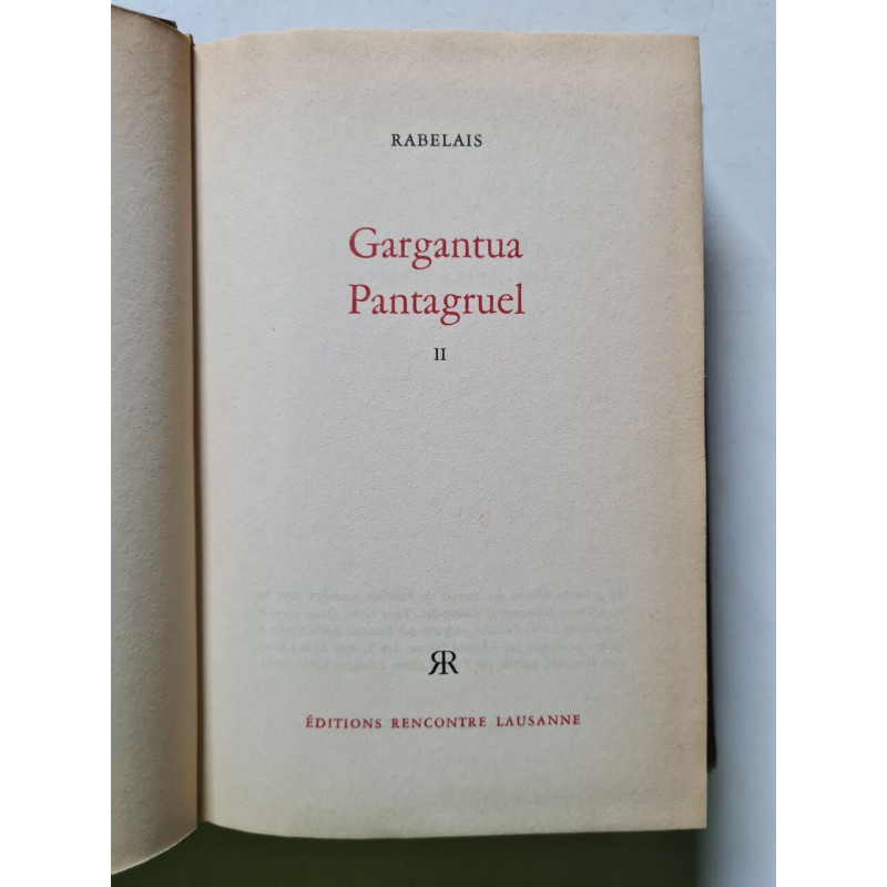 Gargantua Pantagruel II