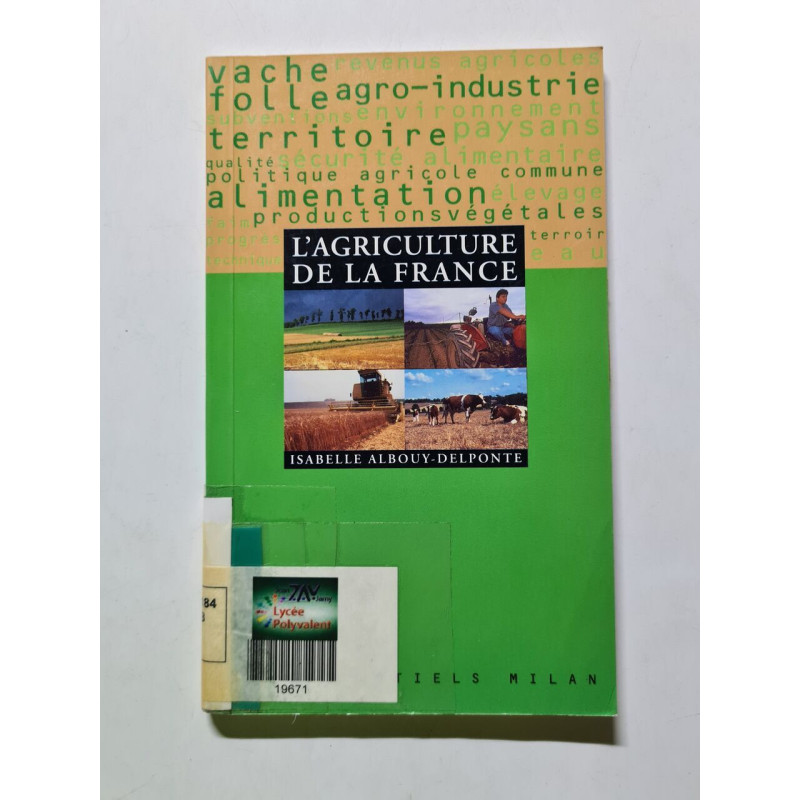 L'agriculture de la France