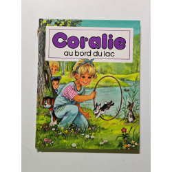 Coralie au bord du lac