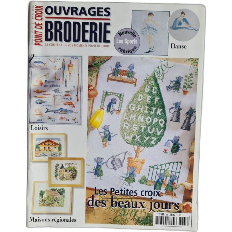 Ouvrages Broderie : Les Petites croix des beaux jours