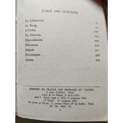 Mémoires de guerre : Le Salut 1944-1946