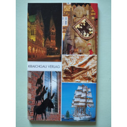 Brême: Guide de la ville avec 100 photos en couleurs et plan de la...