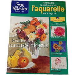 Gran Maestro - Apprendre la technique de l'aquarelle en 4 leçons :...