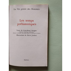 Les temps prehistoriques
