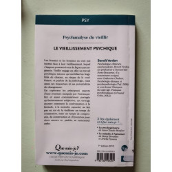 Le vieillissement psychique