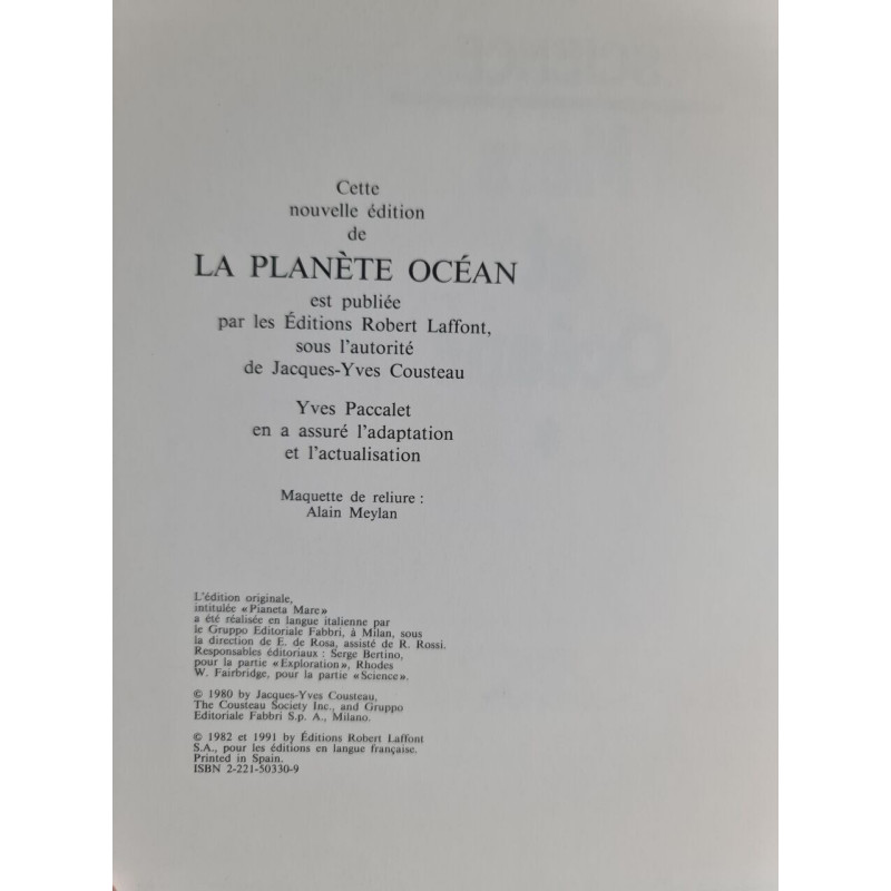 La Planète Océan mers et ocean I