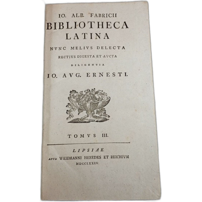 Bibliotheca Latina Tomvs III