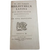 Bibliotheca Latina Tomvs III