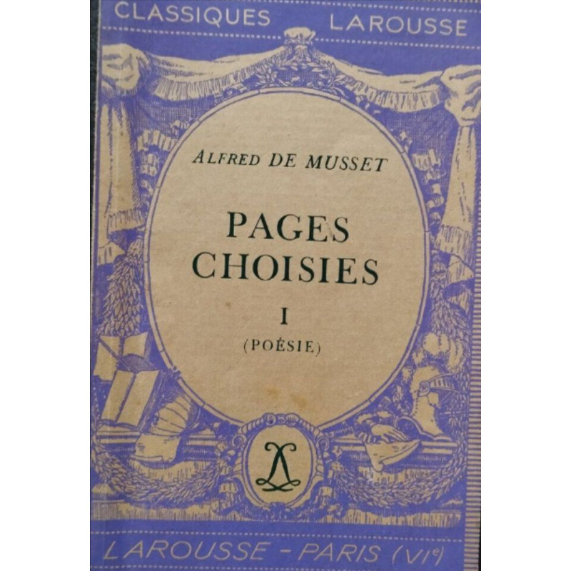 Pages choisies I (Poésie)