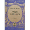 Pages choisies I (Poésie)