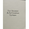Les Arcanes de la Création Lyrique