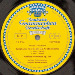 »Rheinische Symphonie« / Manfred Ouvertüre Op. 115