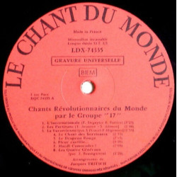 Chants Révolutionnaires Du Monde