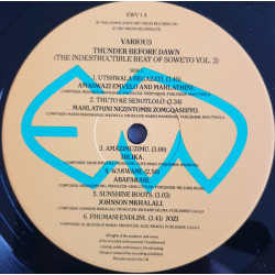 Thunder Before Dawn - The Indestructible Beat Of Soweto Volume Two