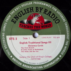 English Christmas Carols