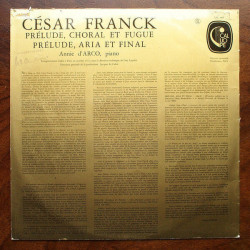 Prélude Choral Et Fugue / Prélude Aria Et Final