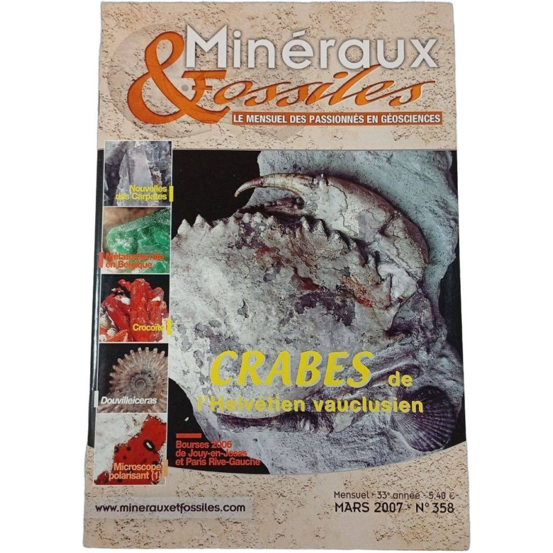 Minéraux et fossiles n°358