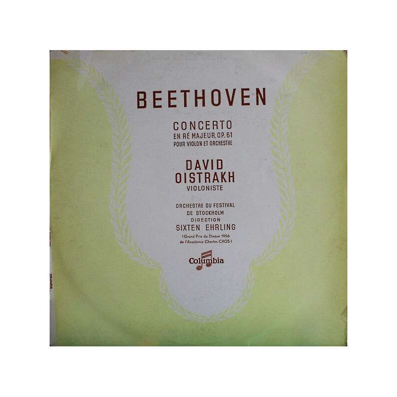 Concerto En Ré Majeur Op.61 Pour Violon Et Orchestre