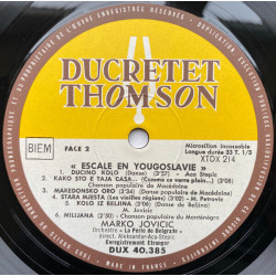 Escale En Yougoslavie