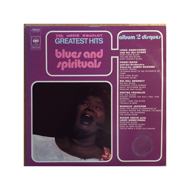 The Music Company Greatest Hits - Blues And Spirituals