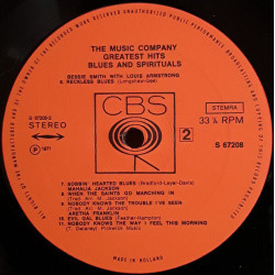 The Music Company Greatest Hits - Blues And Spirituals