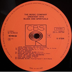 The Music Company Greatest Hits - Blues And Spirituals