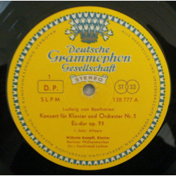 Concerto N° 5 Pour Piano Et Orchestre En Mi Bémol Majeur "...