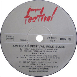American Festival Folk Blues