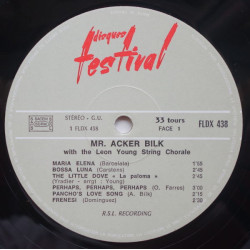 Mr. Acker Bilk With The Leon Young String Chorale