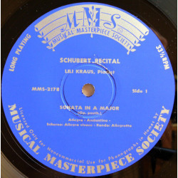 Lili Kraus Spielt Schubert