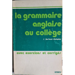 La grammaire anglaise au collège