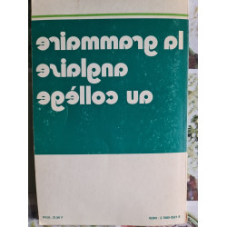 La grammaire anglaise au collège