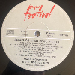 Songs Of Irish Civil Rights - Chants De La Révolution Irlandaise