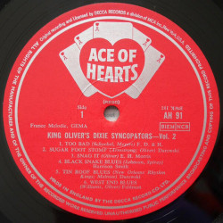 King Oliver's Dixie Syncopators Volume Two