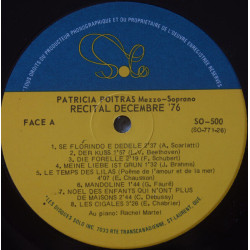 Récital de Décembre 1976
