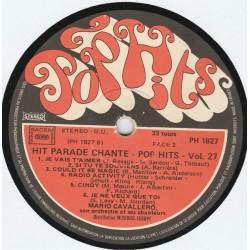 Hit Parade Chante - Pop Hits - Vol. 27