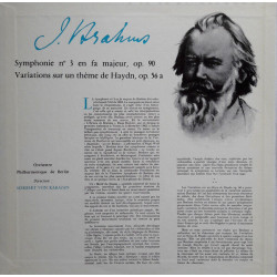 Symphonie N° 3 En Fa Majeur • Variations Sur Un Thème de Haydn