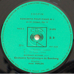 Concerto N° 1 En Mi Mineur Op. 11 Pour Piano Et Orchestre