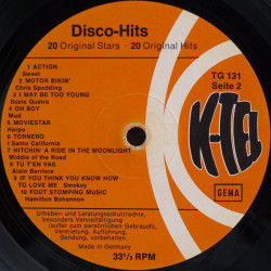 K-Tel's Disco-Hits (20 Original Stars · 20 Original Hits)