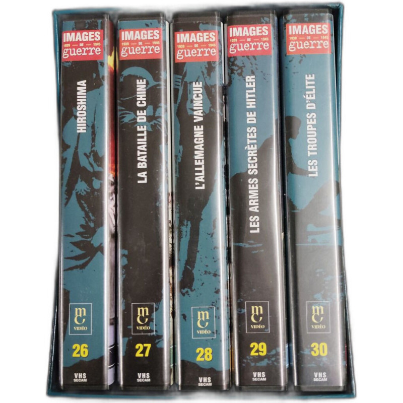 Vhs - Images de guerre 1939-1945 Colletions Marshall 26 27 28 29 30