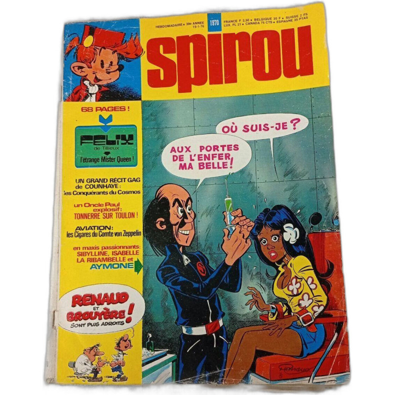 Spirou 39e annee n° 1970