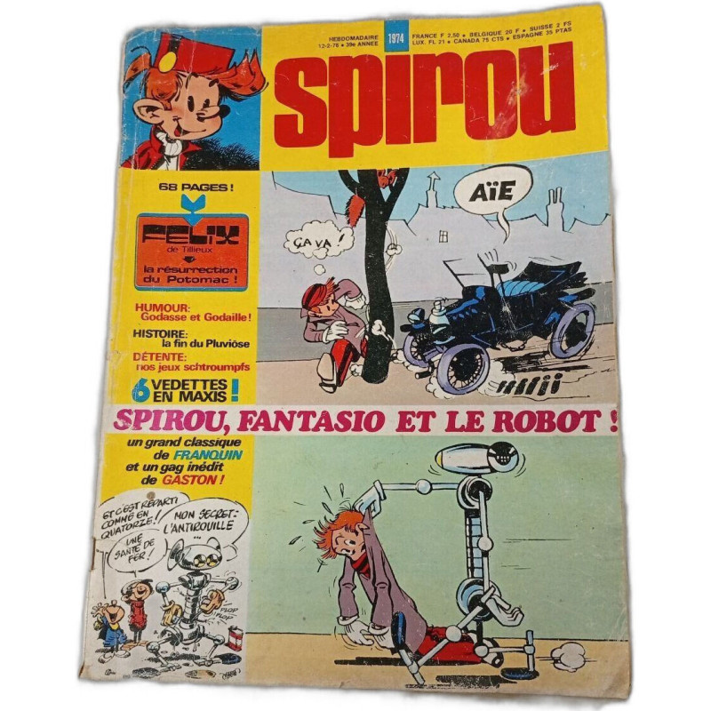 Spirou Fantasio et le Robot ! n°1974